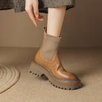 Handcrafted Genuine Leather Women's Shoes - Elegant Luxury(Eoct20161002M2169-6)