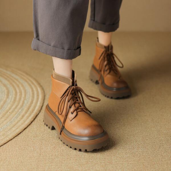 Luxury Handmade Leather Women's Shoes of Exquisite Craftsmanship(Eoct20161002M2169-15)