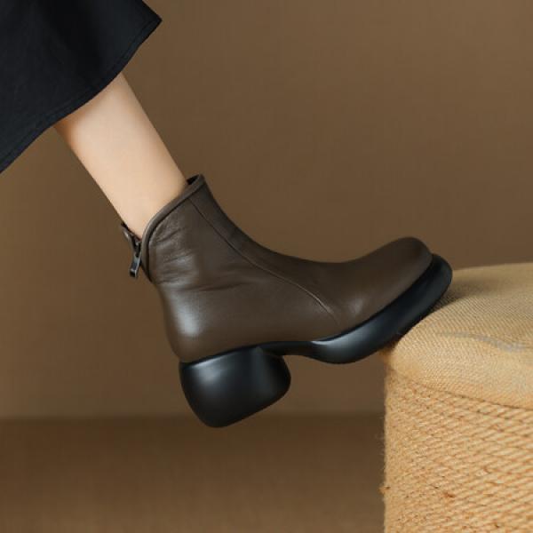 Exquisite Handcrafted Leather Women's Shoes(Eoct20161002M013-15)