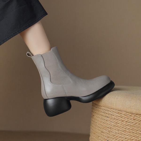 Elegant Handmade Leather Women's Shoes of Superior Craftsmanship(Eoct20161002M013-17)