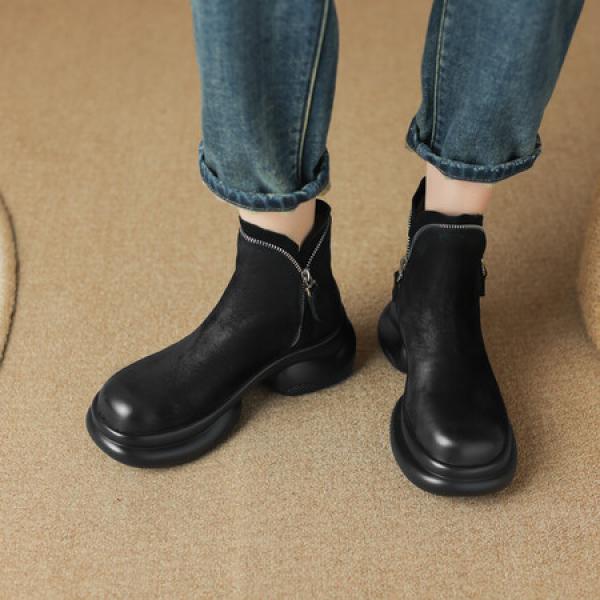 Handcrafted Genuine Leather Women’s Shoes - Luxurious Elegance(Eoct20161002M3009-9)