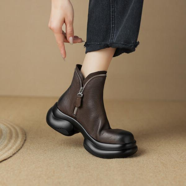 Handcrafted Genuine Leather Women’s Shoes - Luxurious Elegance(Eoct20161002M3009-9)