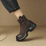 Handcrafted Luxury Leather Women's Shoes, Elegance Redefined.(Eoct20161002M3009-21)