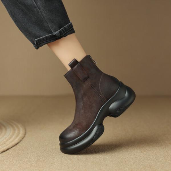 Handcrafted Luxury Leather Women's Shoes, Elegance Redefined.(Eoct20161002M3009-21)