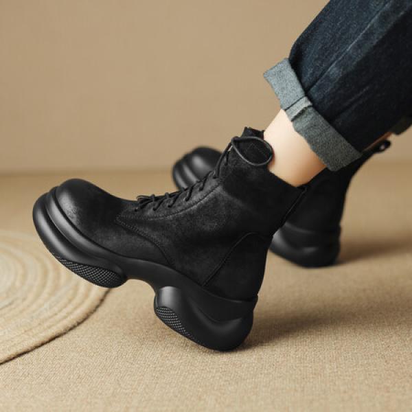 Crafted Elegance: Premium Handmade Leather Shoes(Eoct20161002M3009-18)