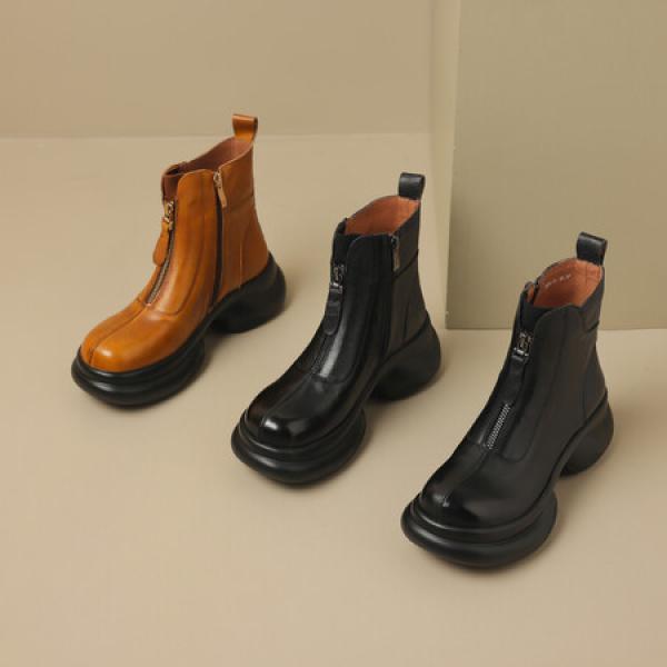 Exquisite Handcrafted Leather Women's Shoes, Elegance Redefined(Eoct20161002J3009-11)