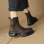 Luxury Handcrafted Leather Women’s Shoes: Elegance Redefined(Eoct20161002M3009-26)