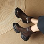 Exquisite Handcrafted Leather Women's Shoes, Elegance Redefined(Eoct20161002M3009-22)