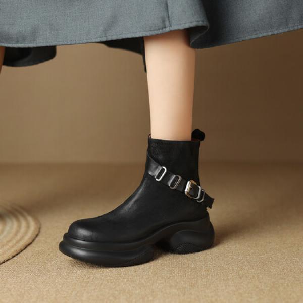 Exquisite Handcrafted Leather Women's Shoes, Elegance Redefined(Eoct20161002M3009-22)