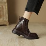 Handmade Leather Women's Shoes: Elegance and Craftsmanship(Eoct20161002M1317-7)