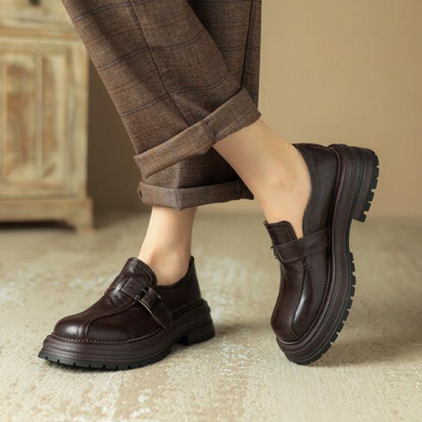 Handcrafted Luxury Leather Women's Shoes - Elegance Redefined(Eoct20161002M8868-3)