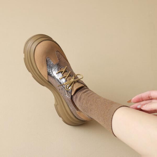 Elegant Handcrafted Leather Women’s Shoes of Exceptional Quality(Eoct20161002M6239-7)