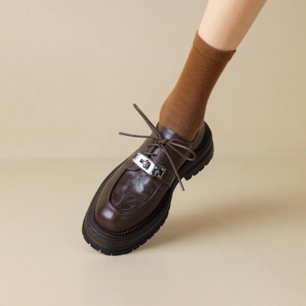 Handcrafted Leather Women's Shoes: Elegant Luxury(Eoct20161002M8868-8)