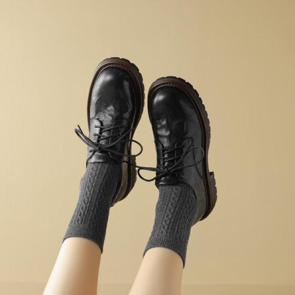 Handcrafted Luxury Leather Women’s Shoes - Elegant Quality Artistry(Eoct20161002M700-1)