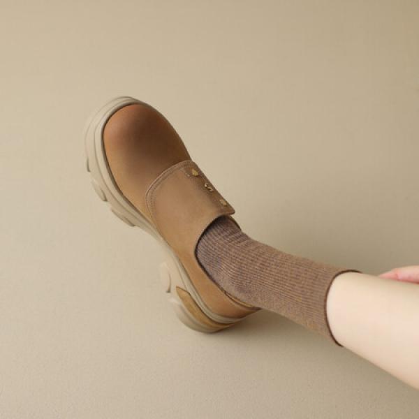 Luxury Handcrafted Leather Women’s Shoes, Exquisite Craftsmanship(Eoct20161002M3220-5)