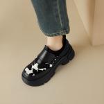 Luxury Handcrafted Leather Women's Shoes, Elegant Quality(Eoct20161002M3220-12)