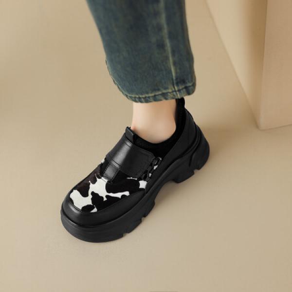 Luxury Handcrafted Leather Women's Shoes, Elegant Quality(Eoct20161002M3220-12)