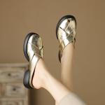 Handcrafted Luxury Leather Women's Shoes: Elegantly Artisan(Eoct20161002M002-3)