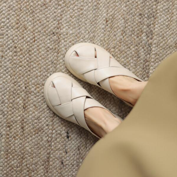 Handcrafted Luxury Leather Women's Shoes: Elegantly Artisan(Eoct20161002M002-3)