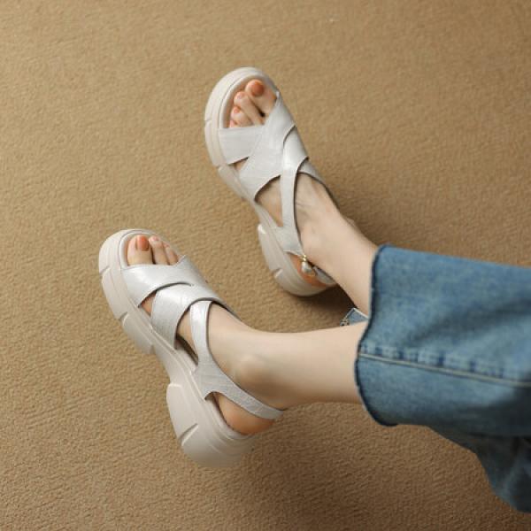 Luxury Handcrafted Leather Women's Shoes(Eoct20161002M227-15)