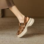 Handcrafted Luxury Leather Women's Shoes(Eoct20161002M2031-1)