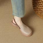 Handcrafted Luxury Leather Women's Shoes: Elegance Redefined(Eoct20161002M002-12)