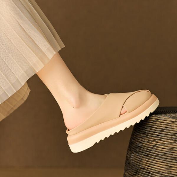 Handcrafted Luxury Leather Women's Footwear(Eoct20161002D9937-3)