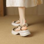 Handcrafted Leather Women's Shoes: Elegant Luxury & Quality(Eoct20161002M2031-6)