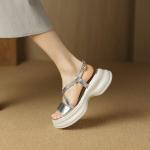 Handcrafted Leather Women's Shoes: Elegant Luxury & Quality(Eoct20161002M2031-6)