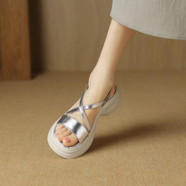 Handcrafted Leather Women's Shoes: Elegant Luxury & Quality(Eoct20161002M2031-6)