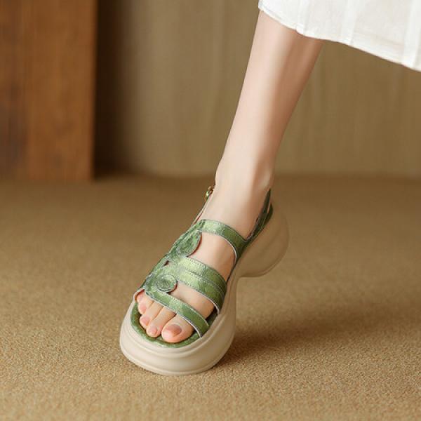 Luxury Handcrafted Leather Women's Shoes(Eoct20161002M2031-9)