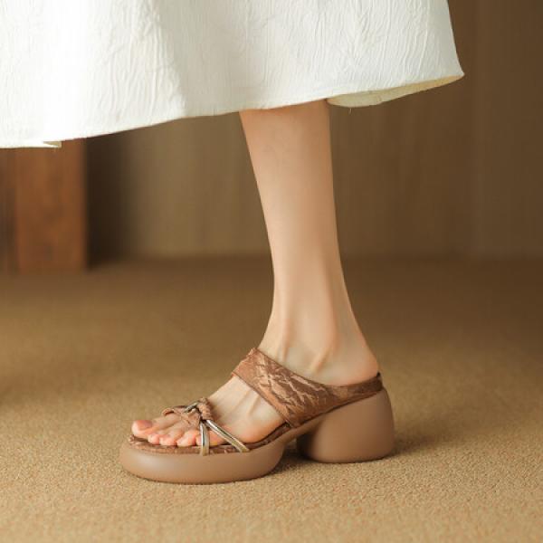 Handcrafted Leather Women's Shoes - Elegant Luxury Craftsmanship(Eoct20161002M001-23)