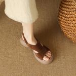 Luxurious Handcrafted Leather Shoes for Elegant Women(Eoct20161002M002-21)