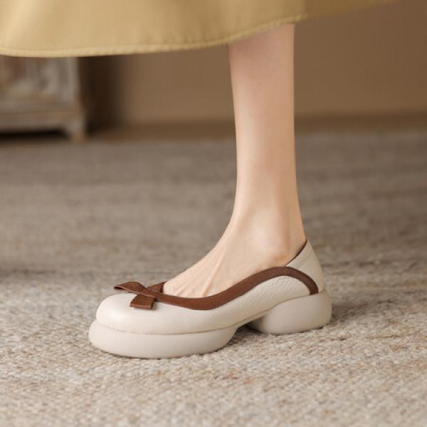 Handcrafted Leather Women's Shoes - Elegant Luxury Quality(Eoct20161002M002-33)