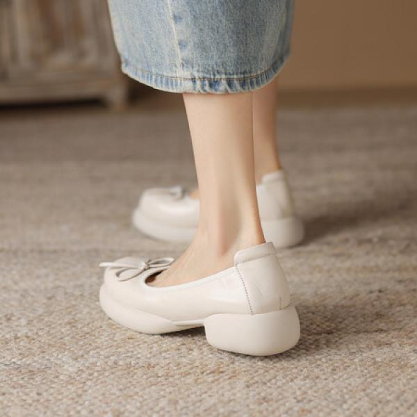 Handcrafted Luxury Leather Women's Shoes, Timeless Elegance(Eoct20161002M002-29)