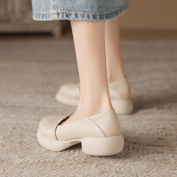 Exquisite Handcrafted Genuine Leather Women's Shoes - Elegant Luxury(Eoct20161002M002-32)