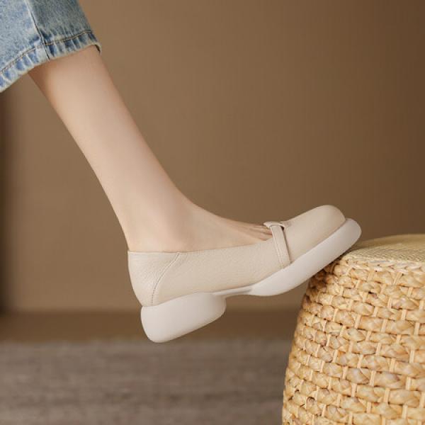 Exquisite Handcrafted Genuine Leather Women's Shoes - Elegant Luxury(Eoct20161002M002-32)