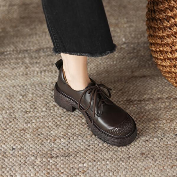 Handcrafted Luxurious Leather Women's Shoes(Eoct20161002M201-2)