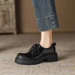 Handcrafted Luxurious Leather Women's Shoes(Eoct20161002M201-2)