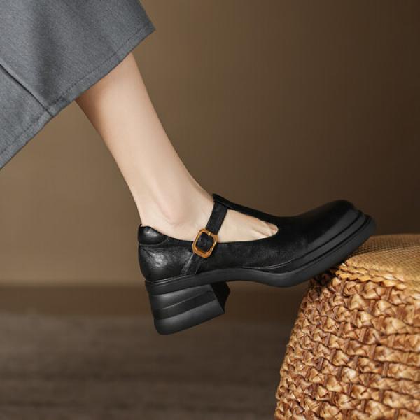 Handcrafted Luxury Leather Women’s Shoes(Eoct20161002M207-1)