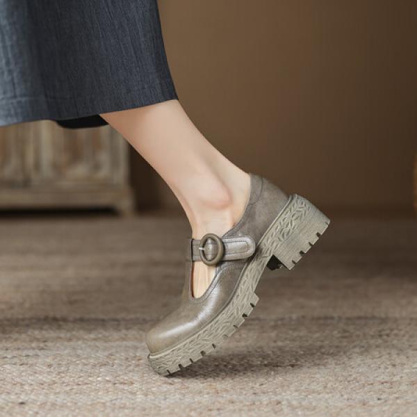 Handcrafted Luxurious Leather Women's Shoes(Eoct20161002M201-5)