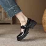 Handcrafted Luxurious Leather Women's Shoes(Eoct20161002M201-5)