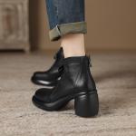 Elegant Handmade Genuine Leather Women's Shoes.(Eoct20161002M508-5)