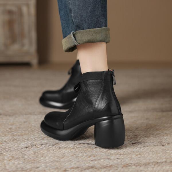 Elegant Handmade Genuine Leather Women's Shoes.(Eoct20161002M508-5)