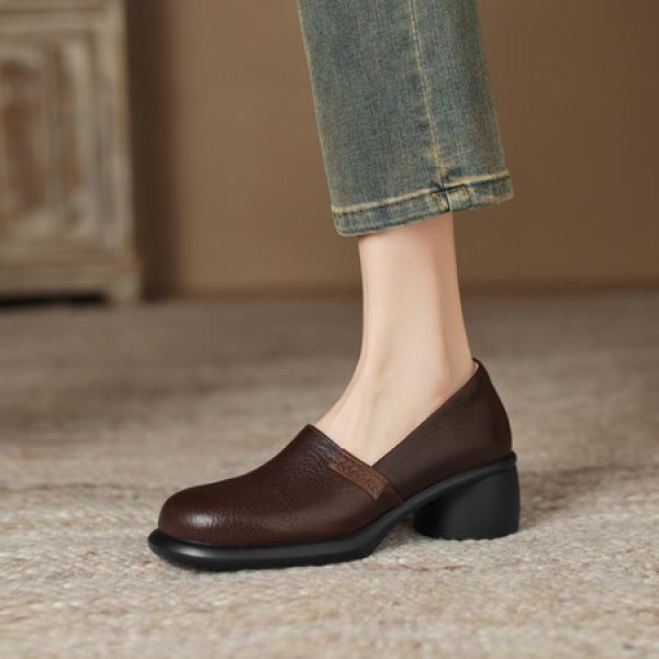 Handcrafted Luxury Leather Women's Shoes - Elegant Artistry(Eoct20161002M6065-7)