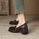 Handcrafted Luxury Leather Women's Shoes - Elegant Artistry(Eoct20161002M6065-7)