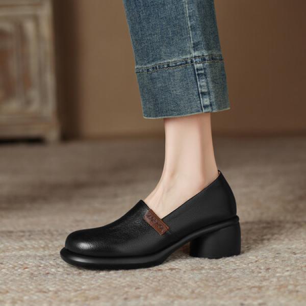 Handcrafted Luxury Leather Women's Shoes - Elegant Artistry(Eoct20161002M6065-7)