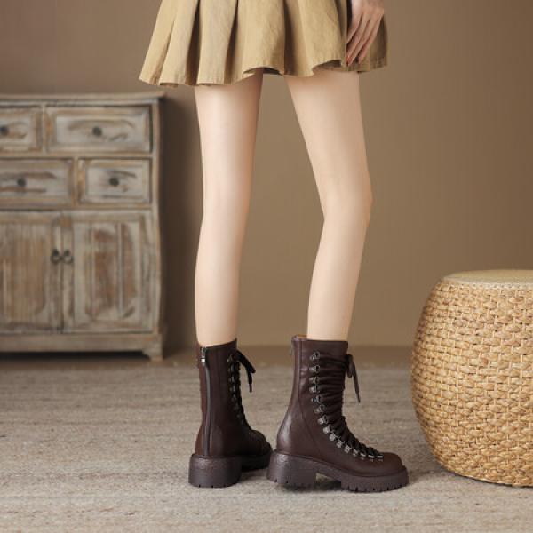 Handcrafted Genuine Leather Women’s Shoes: Elegant Luxury Quality(Eoct20161002M208-3)