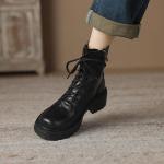 Elegance Crafted: Luxury Handmade Leather Women's Shoes(Eoct20161002M208-5)