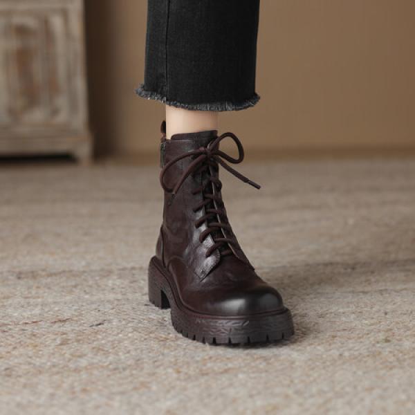 Elegance Crafted: Luxury Handmade Leather Women's Shoes(Eoct20161002M208-5)